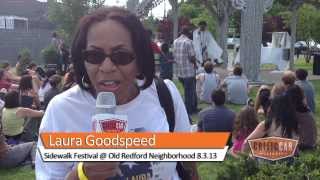 CriticCar Detroit: Laura Goodspeed @ Sidewalk Festival, Old Redford Neighborhood 8.3.13