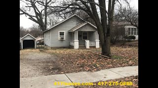 Video Tour of Home for Rent at 2229 N Johnston, Springfield MO