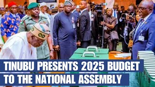 Breaking: Tinubu Declares You're All Re-Elected In 2027 While Presenting the 2025 Budget In NASS