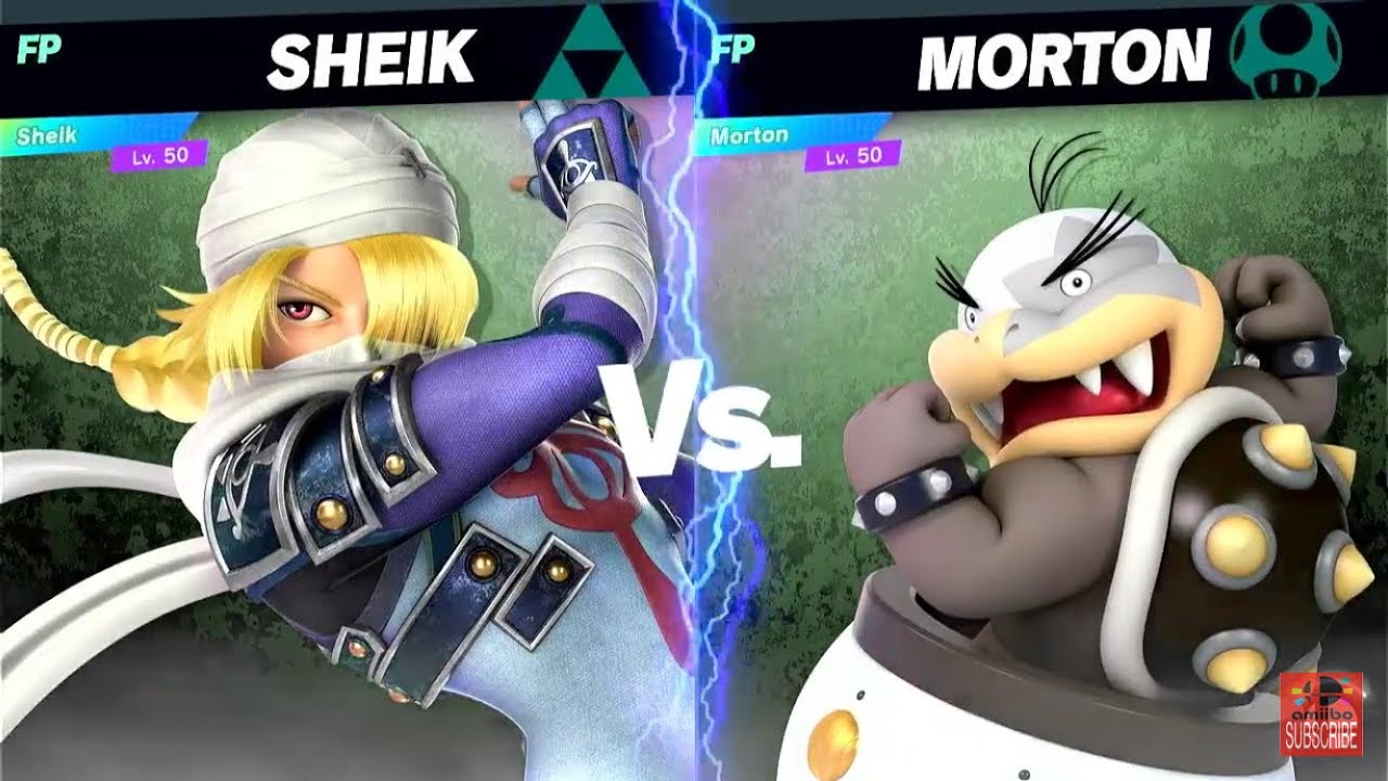 Super Smash Bros Ultimate Amiibo Fights Sheik vs the World EX 5 vs ...