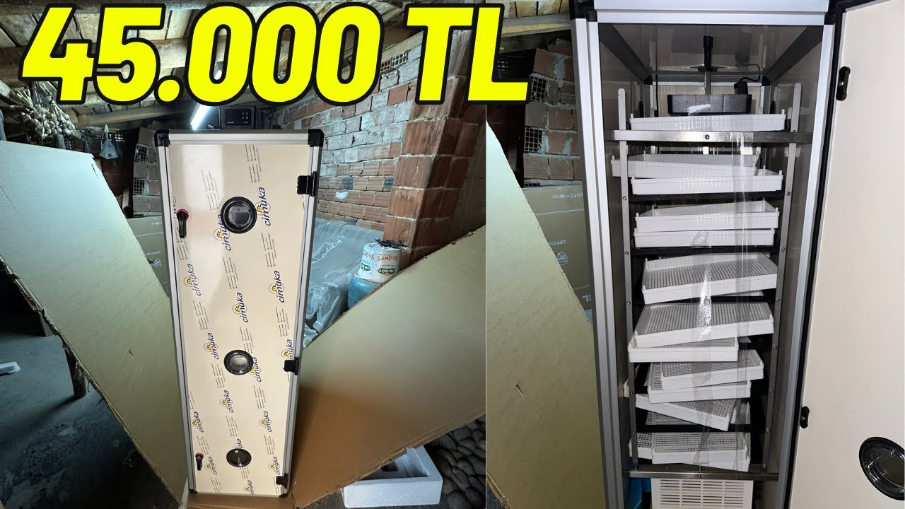 KULUÇKA MAKİNASI ALDIM CİMUKA HB 700 C