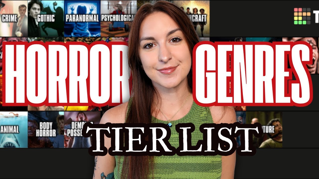 HORROR NEWBIE | Ranking Horror Subgenres | 2024 Tier List