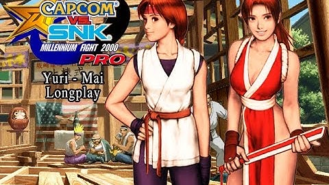 Capcom Vs. SNK PRO [PS1] Yuri - Mai