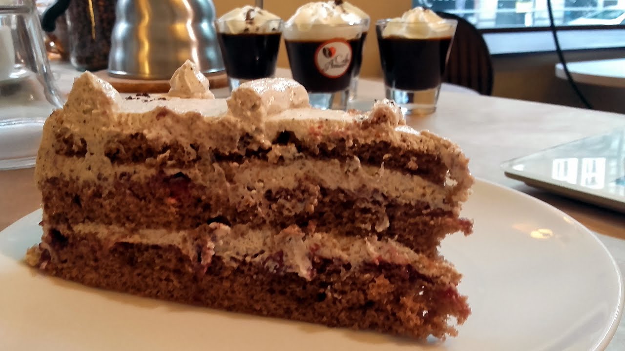 Rączka gotuje - tort kawowy i galaretka kawowa