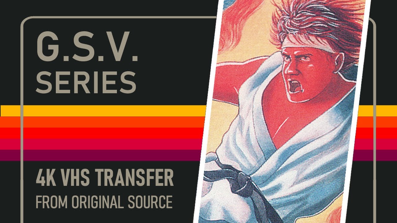 VHS | STREET FIGHTER (1987) GSV | ストリートファイター | SCITRON