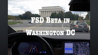 Tesla FSD Beta in Washington DC  10.3.1