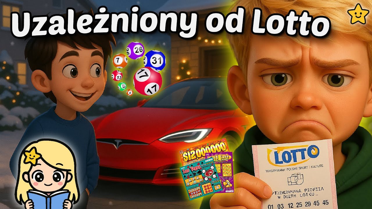 🎟️🍀 Tata Uzależniony od Lotto - Audiobook - Moja Bajkolandia 🍀🎟️