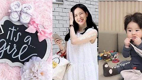 Son YeJin Shared Her Excitement about her 2nd  baby (GIRL) and Her son Alkong! - DayDayNews