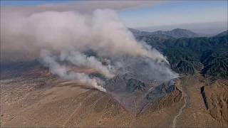 Rapidly growing wildfire in Los Angeles County prompts evacuations