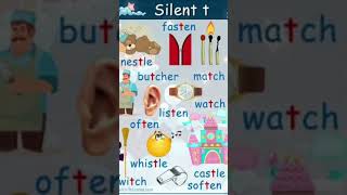 Silent T words  #video #amazing #foryou #trending #best #challenge #english #education