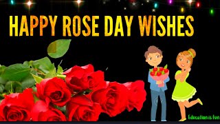 Happy Rose Day Status 2022 | Rose Day Wishes | Greetings| Rose Day WhatsApp Status Video Thumb