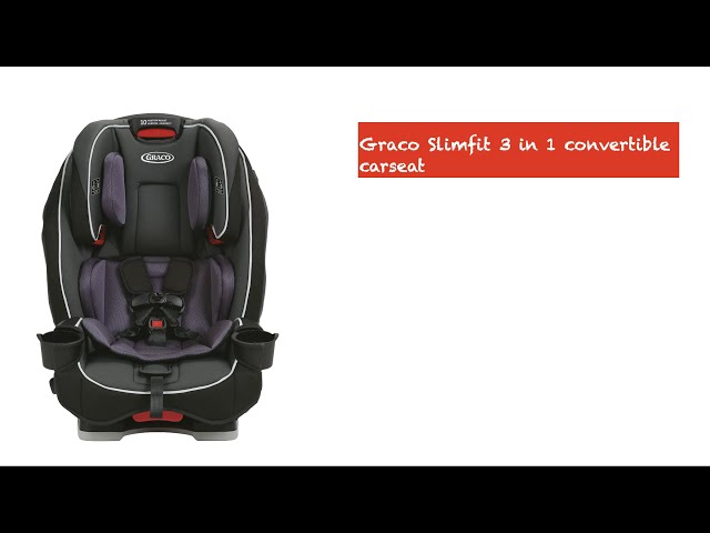 Graco SlimFit LX 3in1 Car Seat Review 