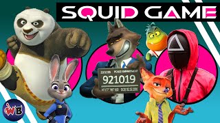 Which FURRY Animal Character Would Win Squid Game? (BAD GUYS, Zootopia, Sing, Kung Fu Panda) 🦑🦊🐼🐰🐺 screenshot 4