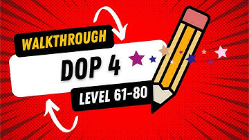 DOP 4: Draw One Part LEVEL 61-80 #dop4  #dop4game #dop4game #dop4guide