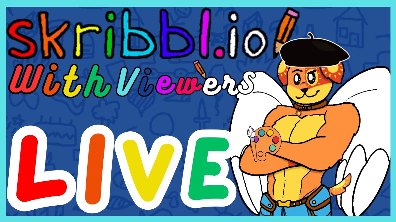 Let's Get To Drawing | Skribbl.io W/Viewers - YouTube