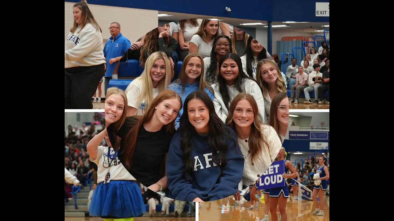 Video preview image of A group of students smiling; click to visit the ParentSquare post with the video