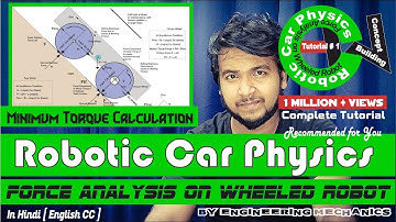 Robotic Car Physics | Force Analysis on Wheeled Robot | Minimum Torque Calculation | #Robotics 2020
