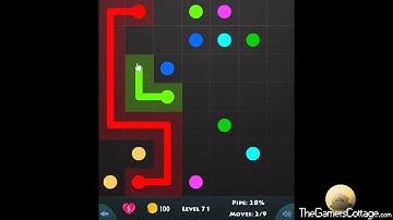 Flow Game Level - 221 [7x7] Basic Pack Connect the Dots