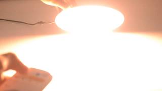 2.4G wireless dimmable and CCT adjustable Round LED panel  dimming showing screenshot 5