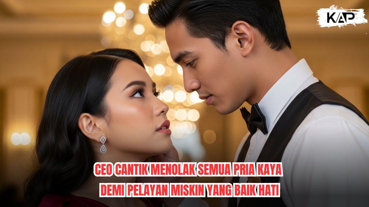 MENOLAK PRIA KAYA DEMI PELAYAN MISKIN? KISAH CINTA CEO CANTIK DAN PELAYAN HOTEL YANG MENGHARUKAN