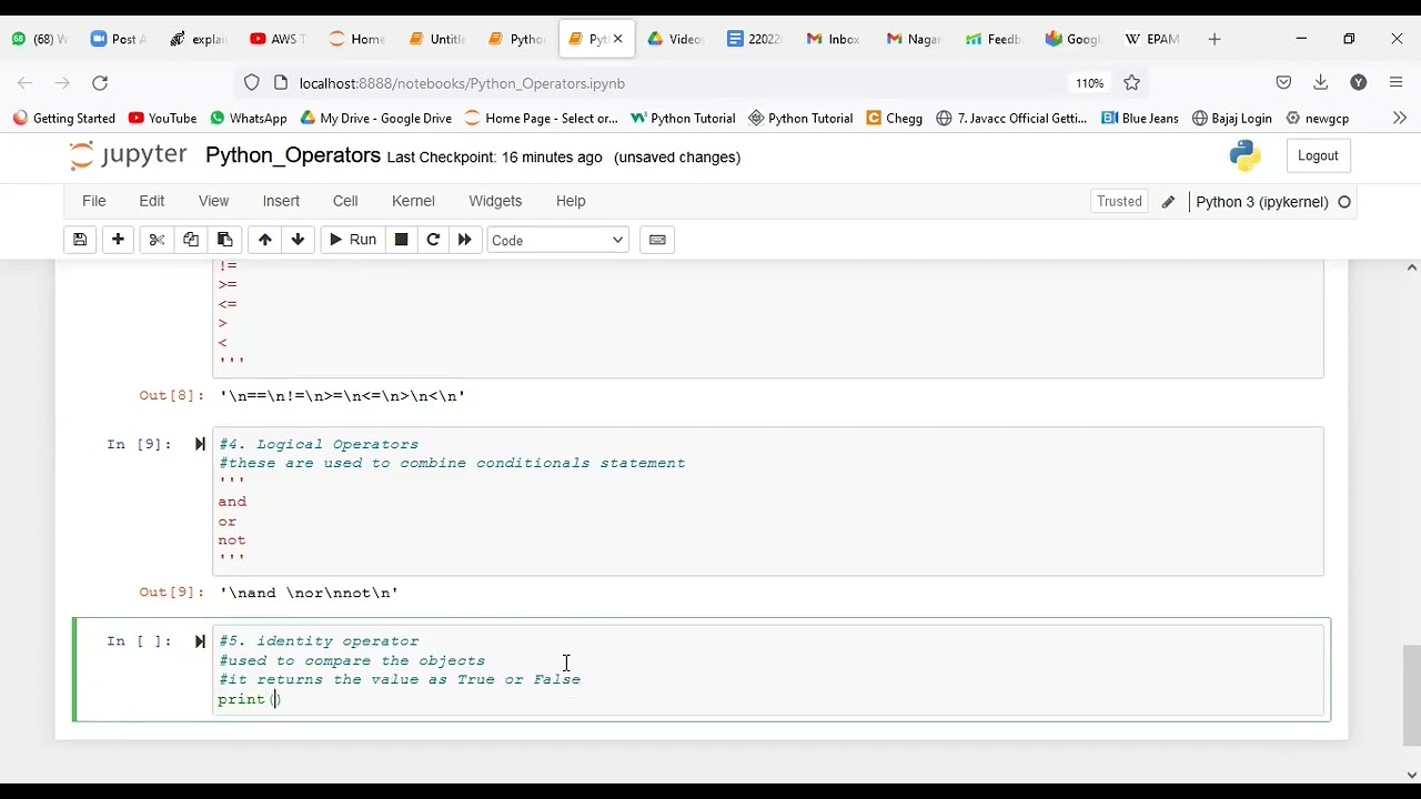 Python Tutorial#006 - Python Operators | English - YouTube