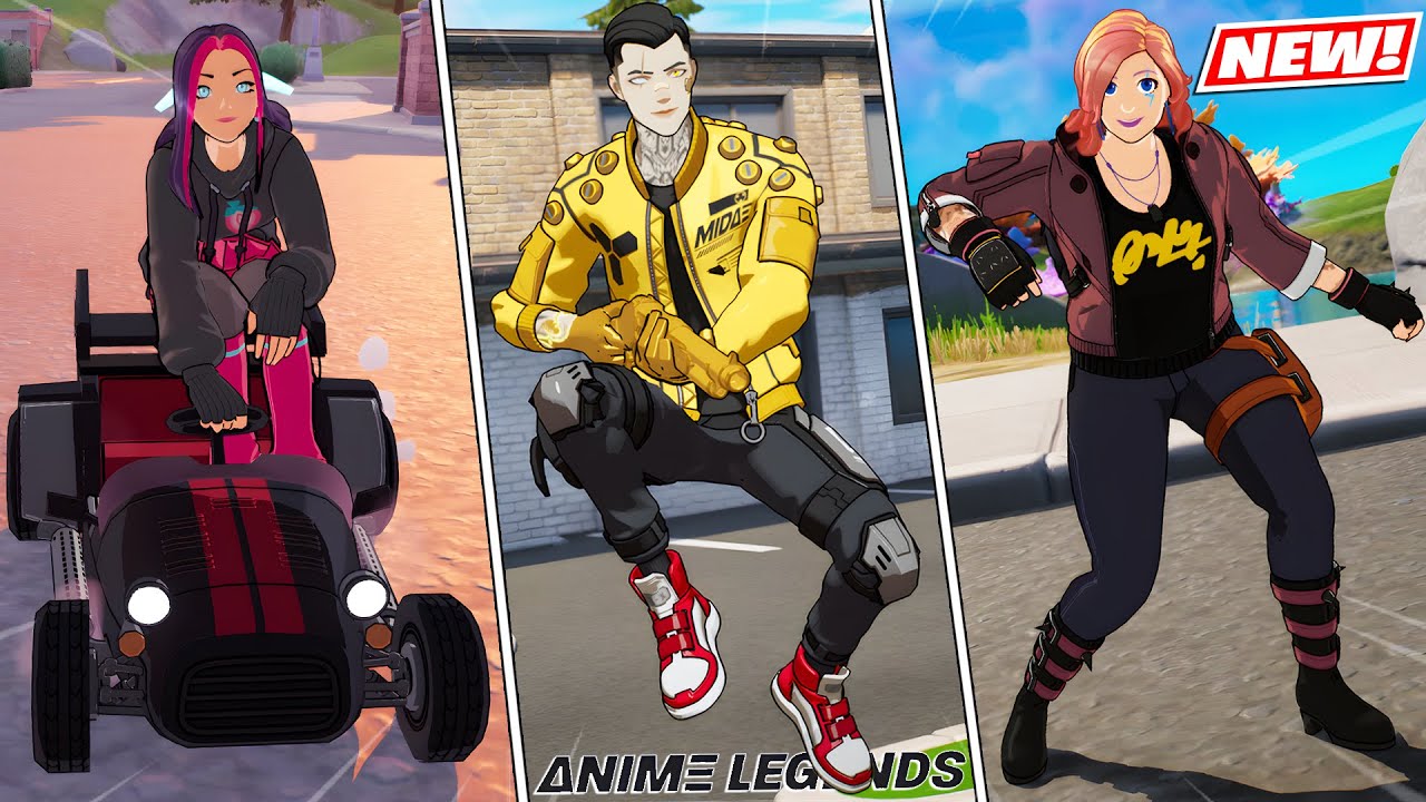 Redeeming Anime Legends Pack in Fortnite  YouTube