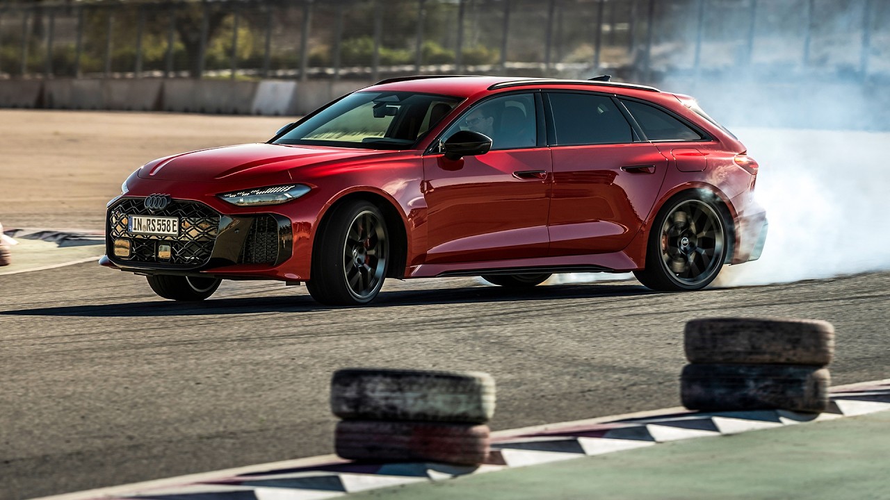 2027 Audi RS5 Avant : Pure Exhaust & Engine Sound (4K)