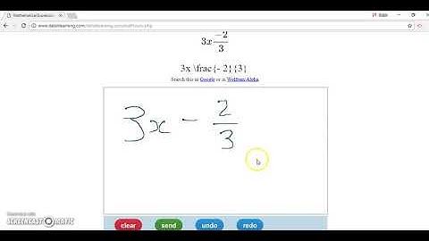 Math equation recognition and convert to Latex