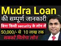 मुद्रा लोन की पूरी जानकारी | mudra loan | mudra loan detail | mudra loan online apply