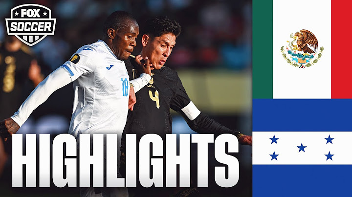Mexico vs. Honduras Concacaf Gold Cup Highlights | FOX Soccer