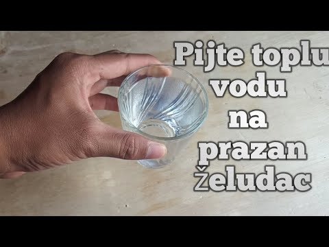 Pijete toplu vodu na prazan želudac, događa se