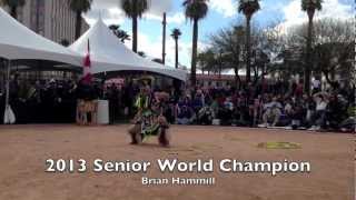 World Champion Hoop Dancer.  Final round 2013