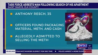 Task force arrests Elk County man for allegedly selling meth | WTAJ