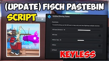 [UPD] Fisch Script GUI Pastebin | INFINITE COIN DUPE AUTO FISH DUPE *NO KEY*