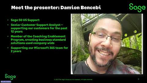 Sage 50 US Year End Webinar part 2