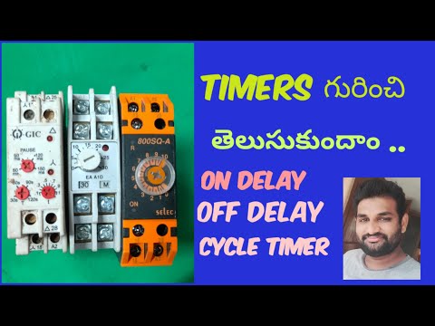 Let's learn about Timers (Industrial Electronic Timers)