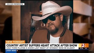 Colt Ford suffers heart attack after Gilbert show