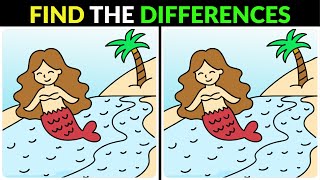 Can You Find All the Differences Test Your Brain with Fun 'Spot the Difference' Puzzles! || No - 80