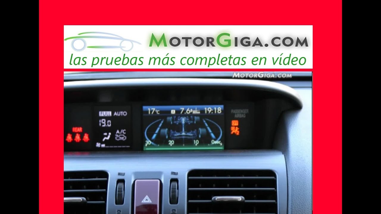 técnica ingles subaru forester 2013 sistema infotainment