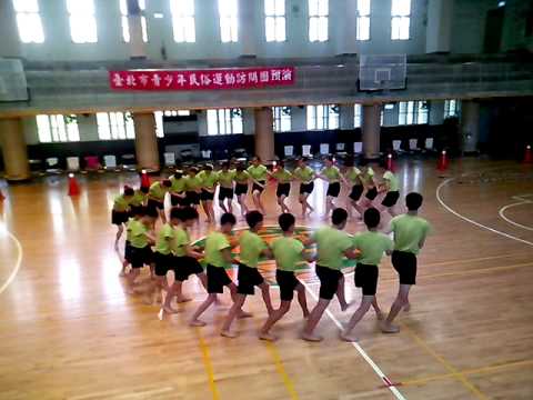 2013台北市青少年民俗運動訪問團預演1-竹躍慶豐年