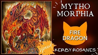Kerby Rosanes | Mythomorphia| Fire Dragon | Polychromos | Adult Coloring