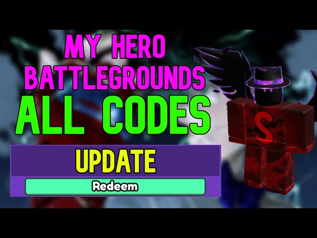 Roblox My Hero Battlegrounds codes for free rewards in August 2023
