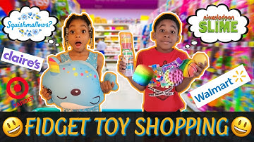 FIDGET TOY SHOPPING FOR SLIME AND SQUISHMALLOWS AT TARGET #Fidgets #Targettoys