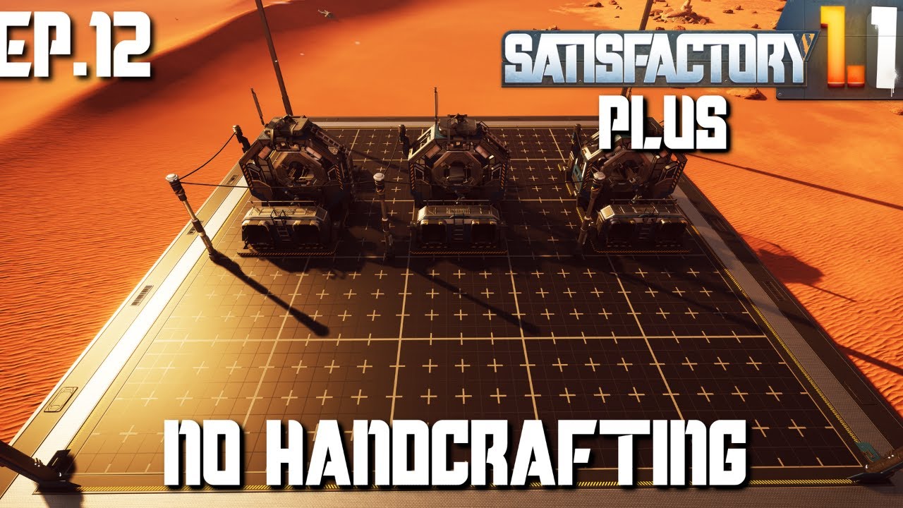MK2 Blueprint Maker 5x5x5 BIGGER is BETTER!!!!   Satisfactory Plus No Handcrafting Challenge ep12
