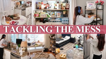 Realistic All Day Clean With Me | Messy House Deep Clean, Declutter & Reset My Home 2025