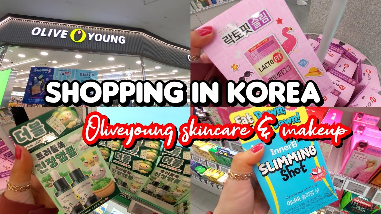 Shopping in korea 🇰🇷 vlog, OLIVEYOUNG Best Haircare products 🛍 New makeup and skincare
