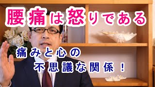 腰痛は怒りである【札幌 谷井治療室】