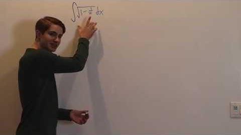 Integral of sqrt(1 - 1/x)