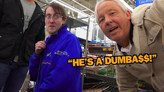 THE POOTER - FARTING AT WALMART - Country Boy called me a "Dumba**!" | Jack Vale