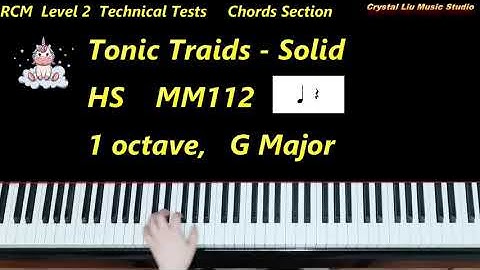 RCM Level 2 Technical Test, Chords Section